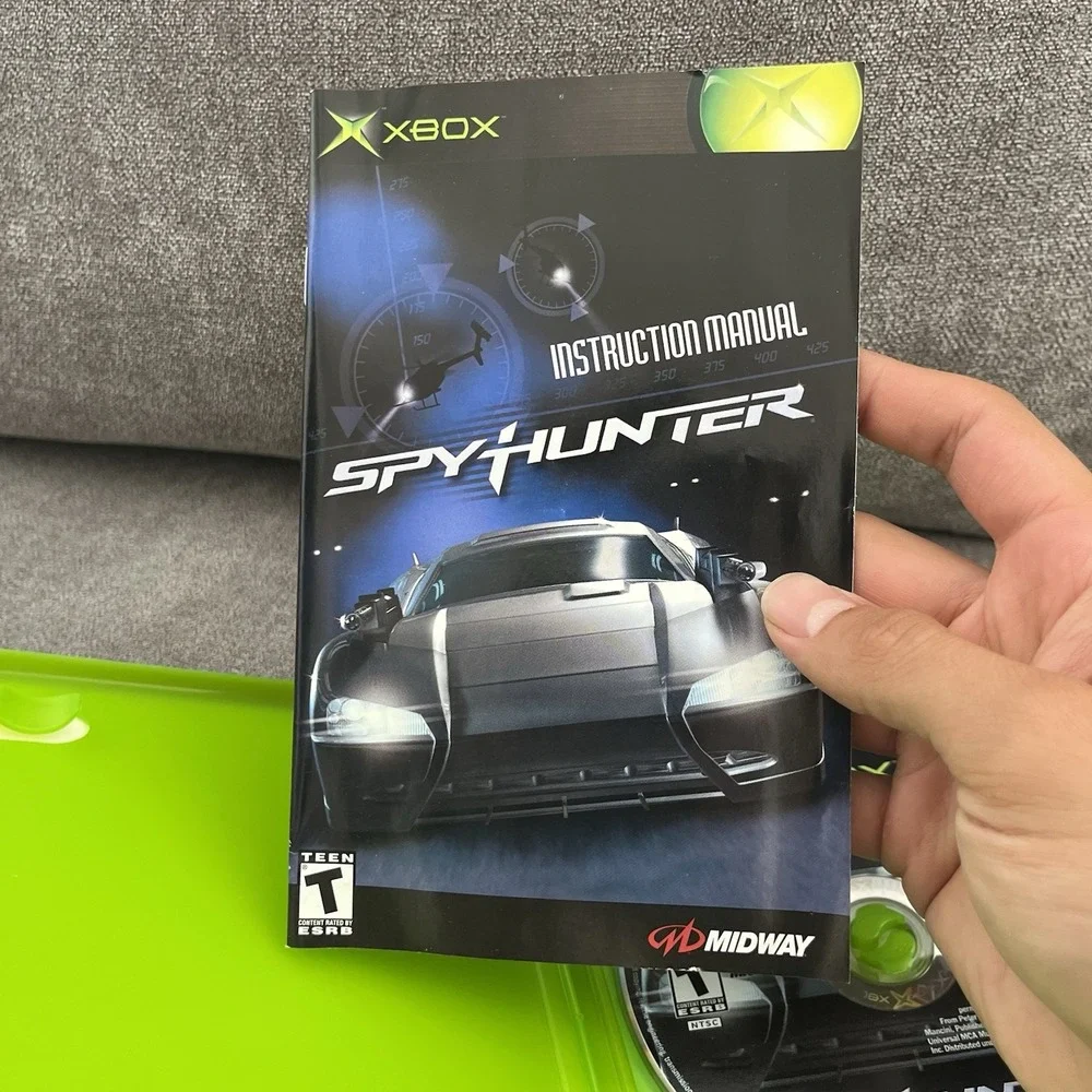 SpyHunter (Microsoft Xbox, 2002) - TESTED COMPLETE WITH MANUAL